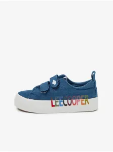 Blue Kids Patterned Sneakers Lee Cooper - unisex #112031
