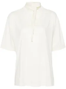 LEMAIRE - T-shirt In Cotone Con Foulard #3116474