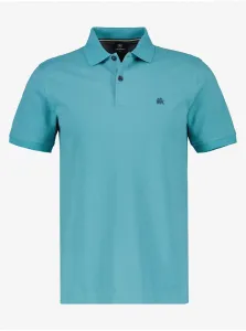 Blue men's polo shirt LERROS - Men