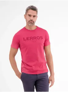 Pink men's T-shirt LERROS - Men