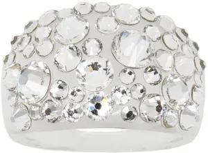 Levien Anello scintillante con cristalli Bubble Crystal 53 mm