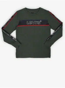Levi's Black-Green Boys' Long Sleeve T-Shirt Levi's® - Boys #1288032