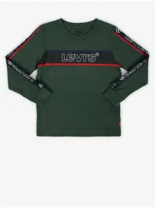 Levi's Black-Green Boys Long Sleeve T-Shirt Levi's® - Boys #1288016