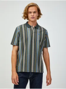 Levi's Blue Men's Striped Polo T-Shirt Levi's® - Men's #812333