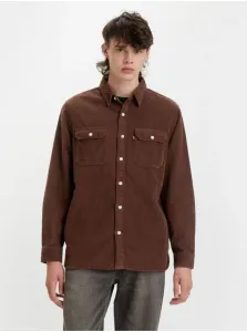 Levi's Dark brown Men's Corduroy Shirt Levi's® Jackson Worker - Men #2125692