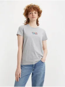 Levi's Grey Women's Annealed T-Shirt Levi's® 501 - Women #797280