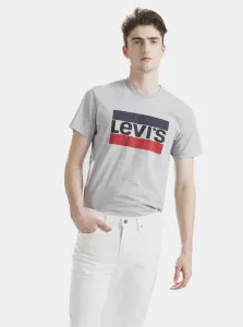 Levi's Grey Men's T-Shirt with Levi's® Print - Men's