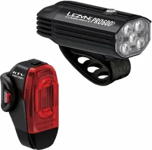 Lezyne Fusion Drive Pro 600+/KTV Drive Pro+ Pair Satin Black/Black Front 600 lm / Rear 150 lm Luci bicicletta
