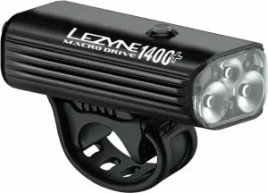 Lezyne Macro Drive 1400+ Front 1400 lm Satin Black Anteriore Luci bicicletta