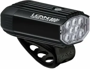 Lezyne Micro Drive 800+ Front 800 lm Satin Black Anteriore Luci bicicletta
