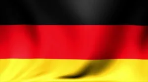 Lindemann Germany bandiera nazionale 60 x 90 cm