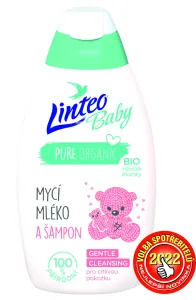 Linteo Latte detergente con shampoo per bambini con calendula Bio Baby 425 ml