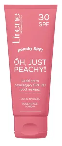 Lirene Oh, Just Peachy! Light Moisturizing Cream SPF 30 crema per il viso con effetto idratante 50 ml