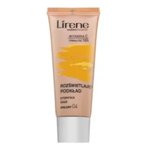 Lirene Brightening Fluid with Vitamin C 04 Tanned fondotinta liquido per unificare il tono della pelle 30 ml