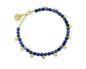 Liu Jo Elegante braccialetto di perline con stelline Icona LJ1730