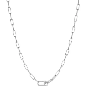 Liu Jo Elegante collana in acciaio con cristalli Identity LJ1795