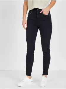 Black Women Slim Fit Jeans with Decorative Details Liu Jo - Women