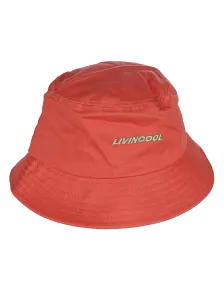LIVINCOOL - Cappello Da Pescatore In Cotone Con Logo #1696773