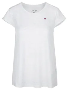 Loap PARALLEL bars Ladies T-shirt White