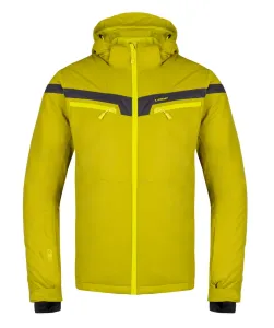 FOSEK men's ski jacket yellow #174669