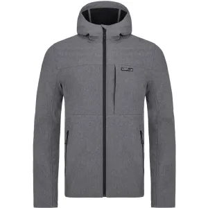 Men's softshell jacket LOAP LUSKAN Grey #810599