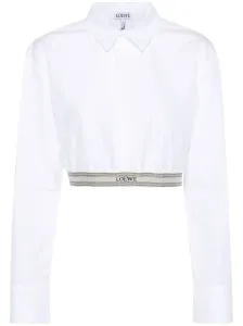 LOEWE - Camicia Crop In Cotone #3068775