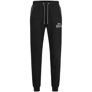 Pantaloni della tuta da uomo Lonsdale 115071-Black/Grey