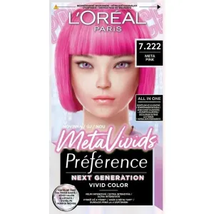 L´Oréal Paris Colore dei capelli Preférence Meta Vivids Meta Pink