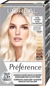 L´Oréal Paris Colore per capelli schiarente Blondissimes Préférence Ultra Platinum