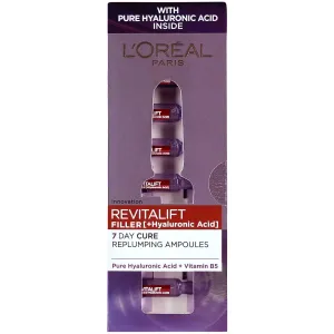 L´Oréal Paris Trattamento viso rimpolpante con acido ialuronico Revitalift Filler (Hyaluronic Acid) 7 x 1,3 ml
