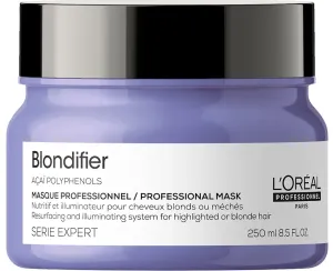 L´Oréal Professionnel Maschera ristrutturante e illuminante per capelli biondi Serie Expert Blondifier (Masque) 250 ml
