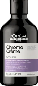 L´Oréal Professionnel Shampoo professionale viola neutralizzante per i toni gialli Serie Expert Chroma Crème (Purple Dyes Shampoo) 300 ml