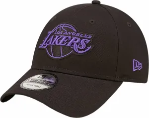 Los Angeles Lakers Cappellino 9Forty NBA Neon Outline Black/Purple UNI