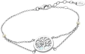 Lotus Silver Bracciale d’albero Albero della vita con madreperla LP1821-2/1