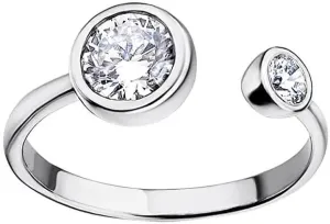 Lotus Silver Elegante anello da donna in argento con zirconi trasparenti LP1272-3/1