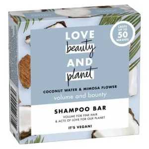 Love Beauty and Planet Shampoo solido con acqua di cocco e fiori di mimosa (Shampoo Bar) 90 g