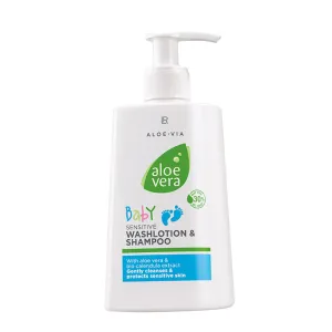 LR health & beauty Crema detergente per bambini Aloe Vera Baby (Wash Cream) 250 ml