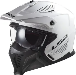 LS2 OF606 Drifter Solid White L Casco