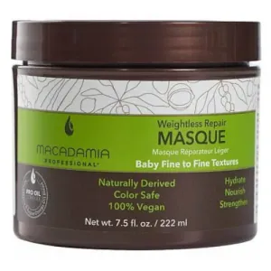 Macadamia Professional Weightless Repair Masque maschera nutriente per capelli fini e normali 222 ml