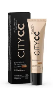 MÁDARA Crema CC SPF 15 Medium Citycc (Hyaluronic Anti-Pollution CC Cream) 40 ml