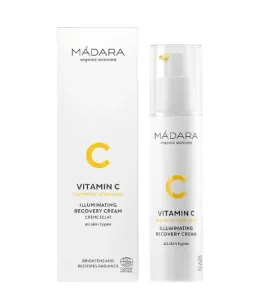 MÁDARA Crema viso illuminante Vitamin C (Illuminating Recovery Cream) 50 ml
