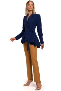 Made Of Emotion Woman's Jacket M529 Navy Blue #746038