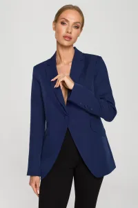 Made Of Emotion Woman's Jacket M701 Navy Blue #1443938