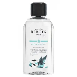 Maison Berger Paris Ricarica per diffusore Aroma Happy Freschezza d’acqua Fraicheur Aquatique (Bouquet Recharge/Refill) 200 ml