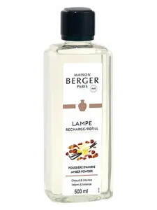 Maison Berger Paris Ricarica per lampada catalitica Polvere d’ambra Amber Powder (Lampe Recharge/Refill) 500 ml