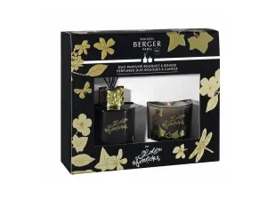 Maison Berger Paris Set regalo Lolita Lempicka diffusore 80 ml + candela 80 g nero