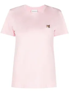 MAISON KITSUNE' - T-shirt Fox Head In Cotone