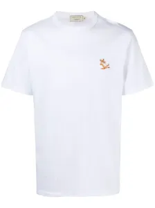 MAISON KITSUNE' - T-shirt In Cotone Con Logo Chillax Fox