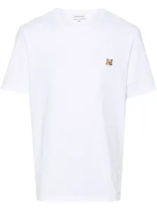 MAISON KITSUNE' - T-shirt Fox Head In Cotone #3094859