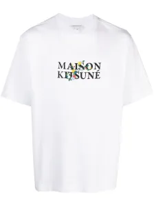 MAISON KITSUNE' - T-shirt In Cotone Con Logo